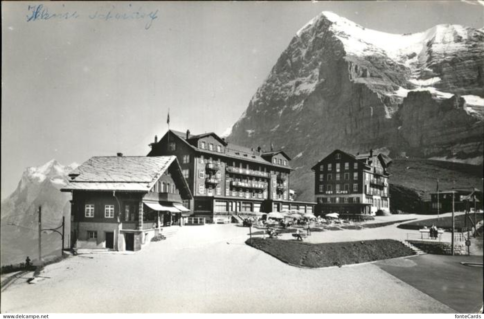 11353568 Grindelwald Kleine Scheidegg Bergstation Hotel Eiger Nordwand Berner Al - Autres & Non Classés