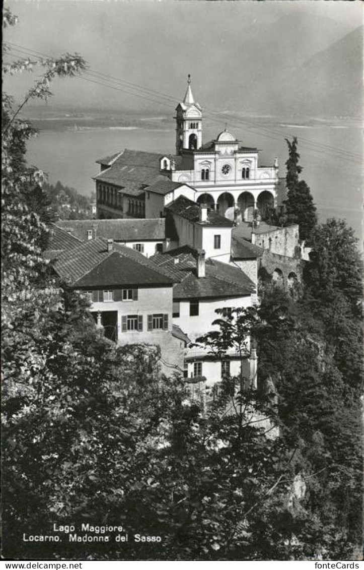 11353555 Locarno TI Basilica Madonna Del Sasso Lago Maggiore Wallfahrtskirche  L - Andere & Zonder Classificatie