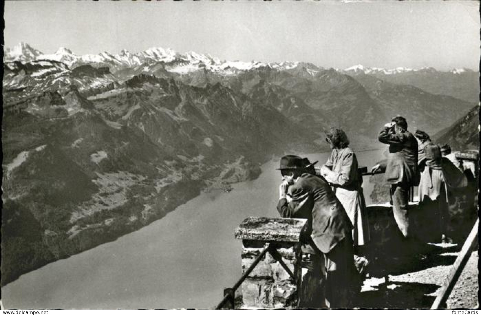 11353554 Brienzer Rothorn BE Aussichtsplattform Brienzersee Berner Alpen Brienze - Autres & Non Classés