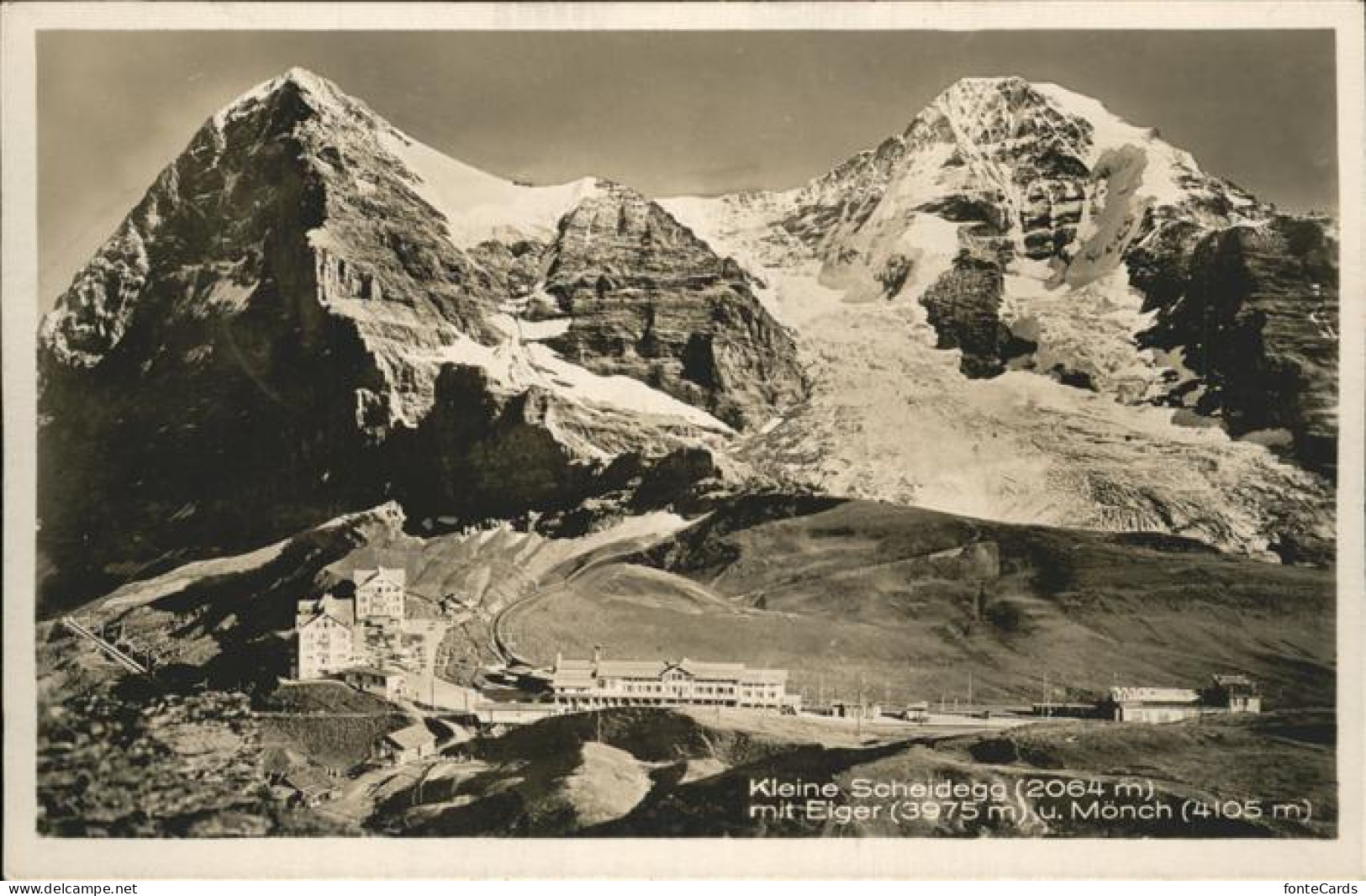 11353541 Grindelwald Kleine Scheidegg Eiger Moench Bergstation  Grindelwald - Sonstige & Ohne Zuordnung