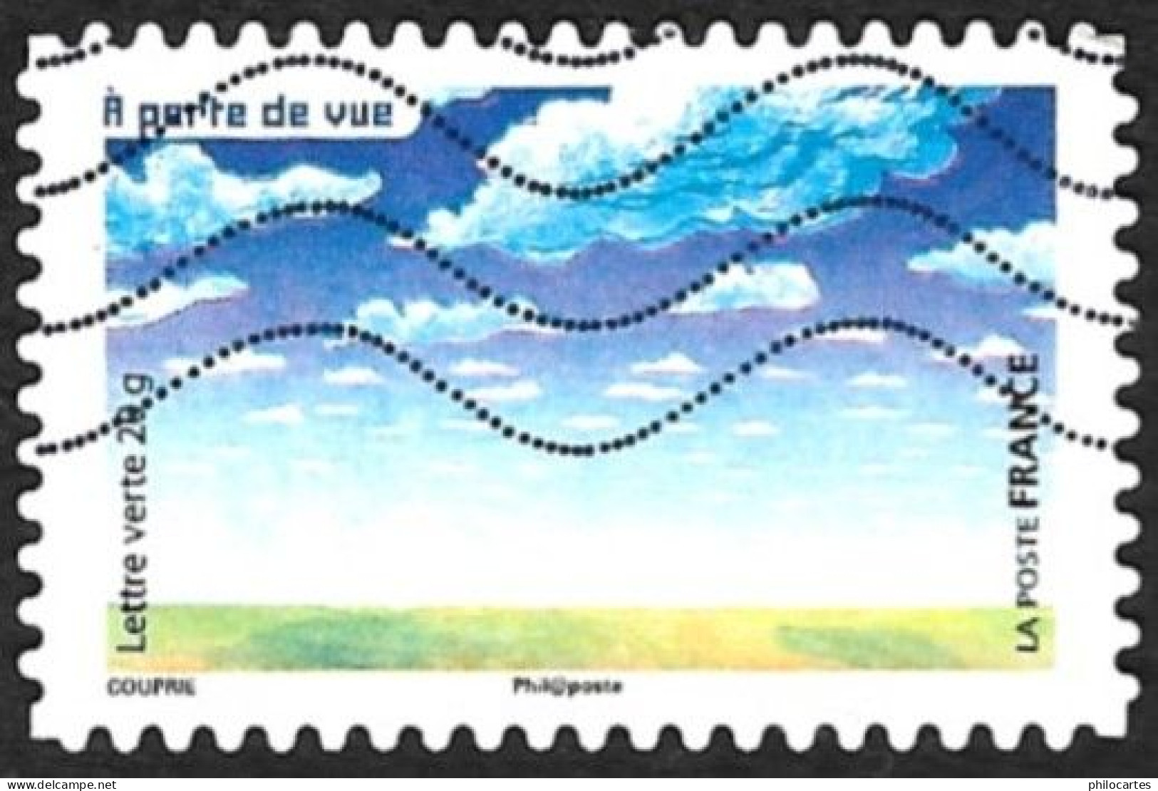 FRANCE 2015 - YT 1187 -  à Perte De Vue - Oblitéré - Used Stamps