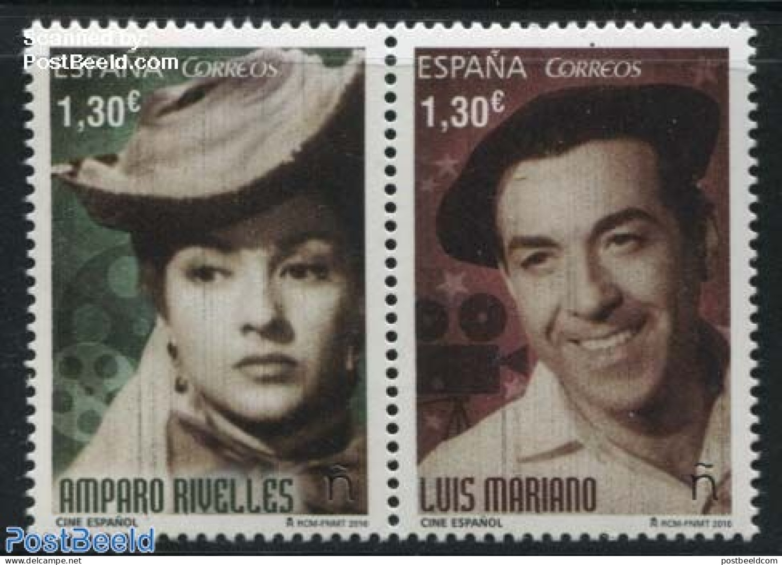 Spain 2016 Movie Stars 2v, Mint NH, Performance Art - Movie Stars - Ongebruikt