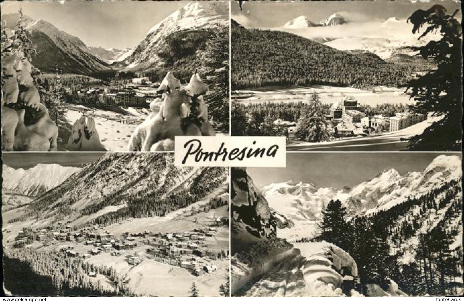 11353522 Pontresina Winterimpressionen Berninagruppe Pontresina - Other & Unclassified
