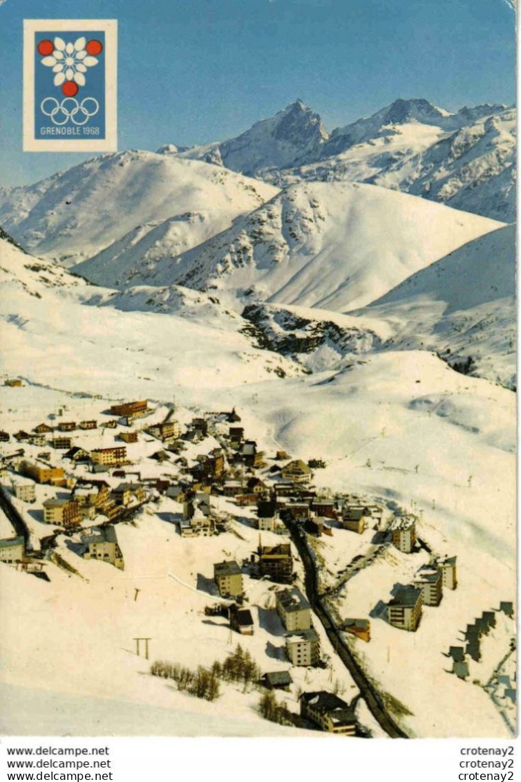 38 ALPE D'HUEZ Vers Grenoble N°38634 Vue Générale Et Pic De La Meije VOIR DOS éditée Pour Les JO De Grenoble En 1968 - Olympische Spelen