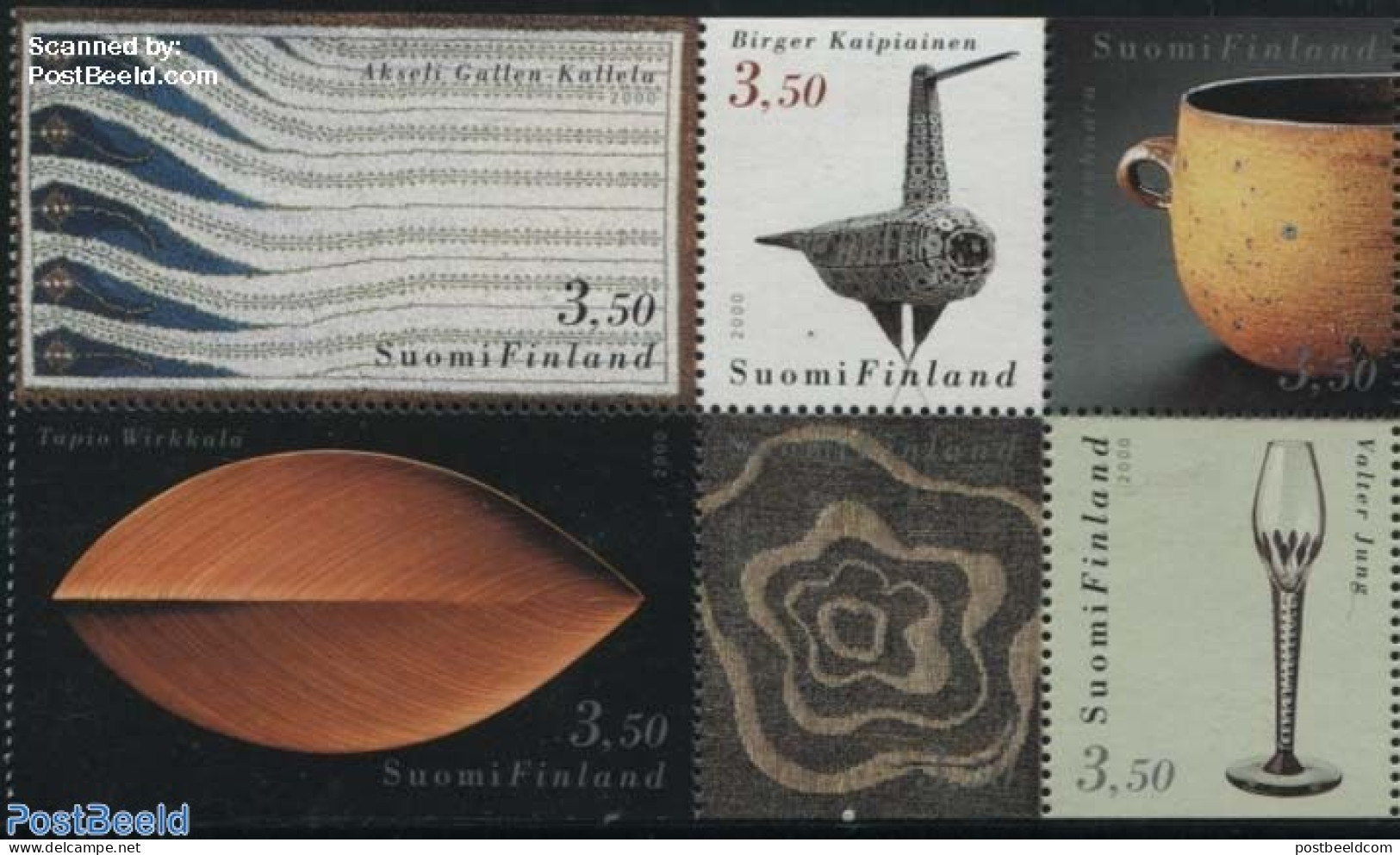 Finland 2000 Design 6v, Mint NH, Art - Industrial Design - Unused Stamps