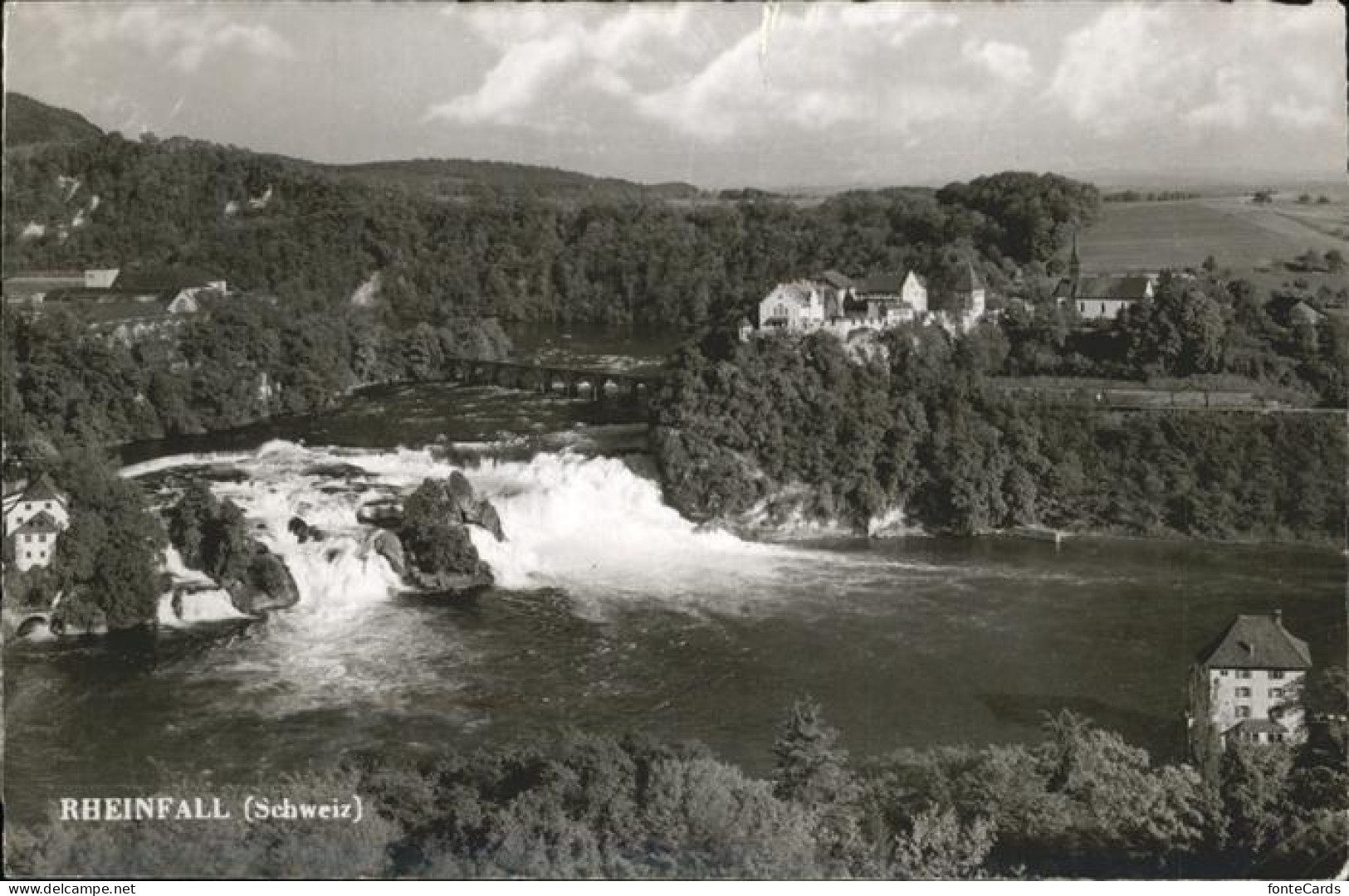 11353518 Schaffhausen SH Rheinfall Schloss Laufen Schaffhausen - Andere & Zonder Classificatie