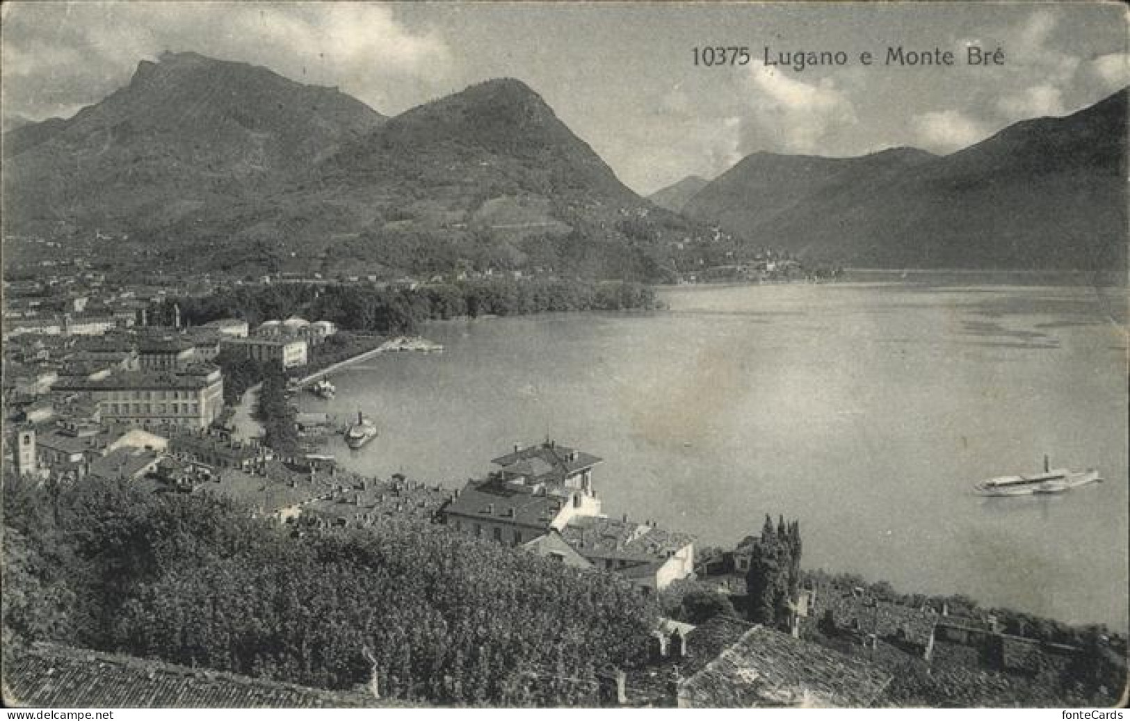 11353507 Lugano TI Lago Di Lugano Monte Bre Lugano - Sonstige & Ohne Zuordnung