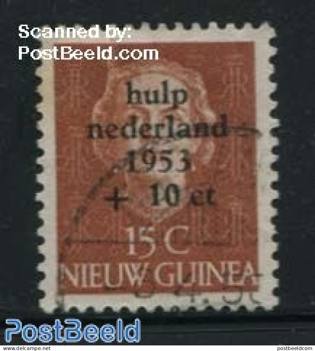 Dutch New Guinea 1953 15+10c, Stamp Out Of Set, Mint NH - Sonstige & Ohne Zuordnung