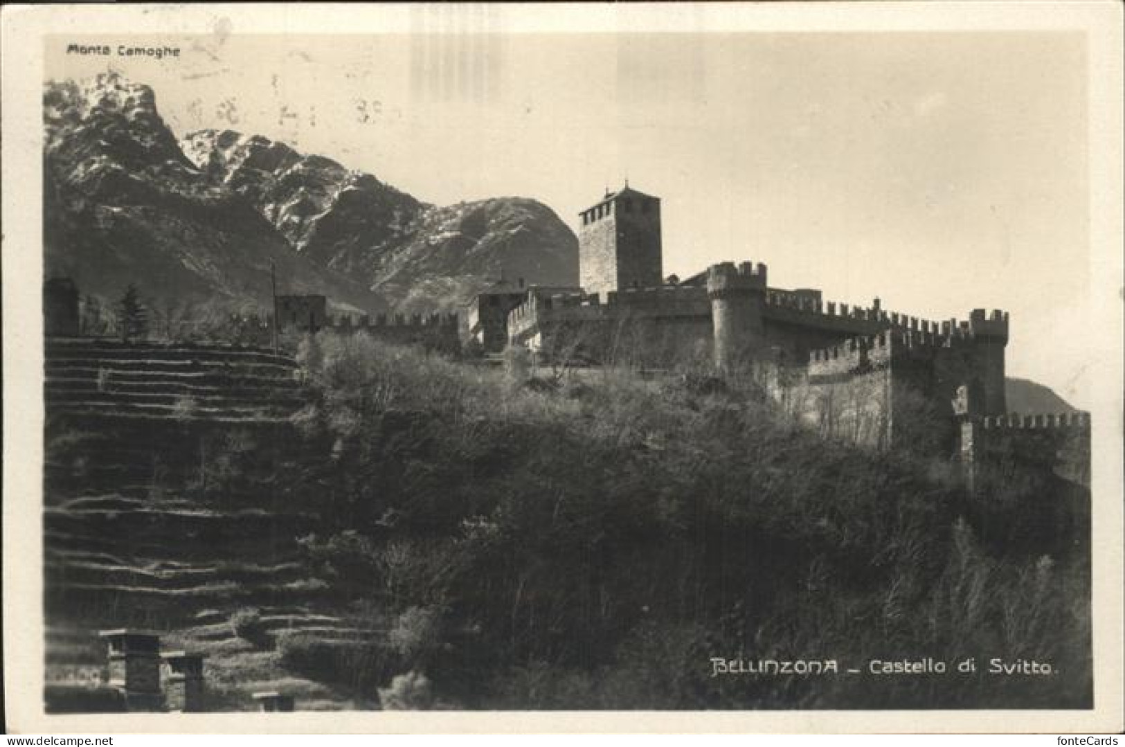 11353504 Bellinzona Castello Di Svitto Montebello Bellinzona - Other & Unclassified
