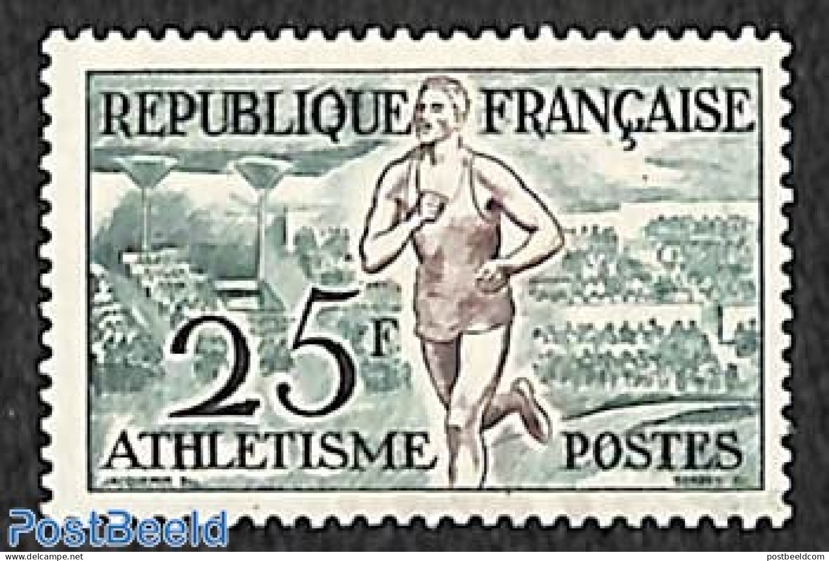 France 1953 Stamp Out Of Set, Mint NH, Sport - Sport (other And Mixed) - Neufs