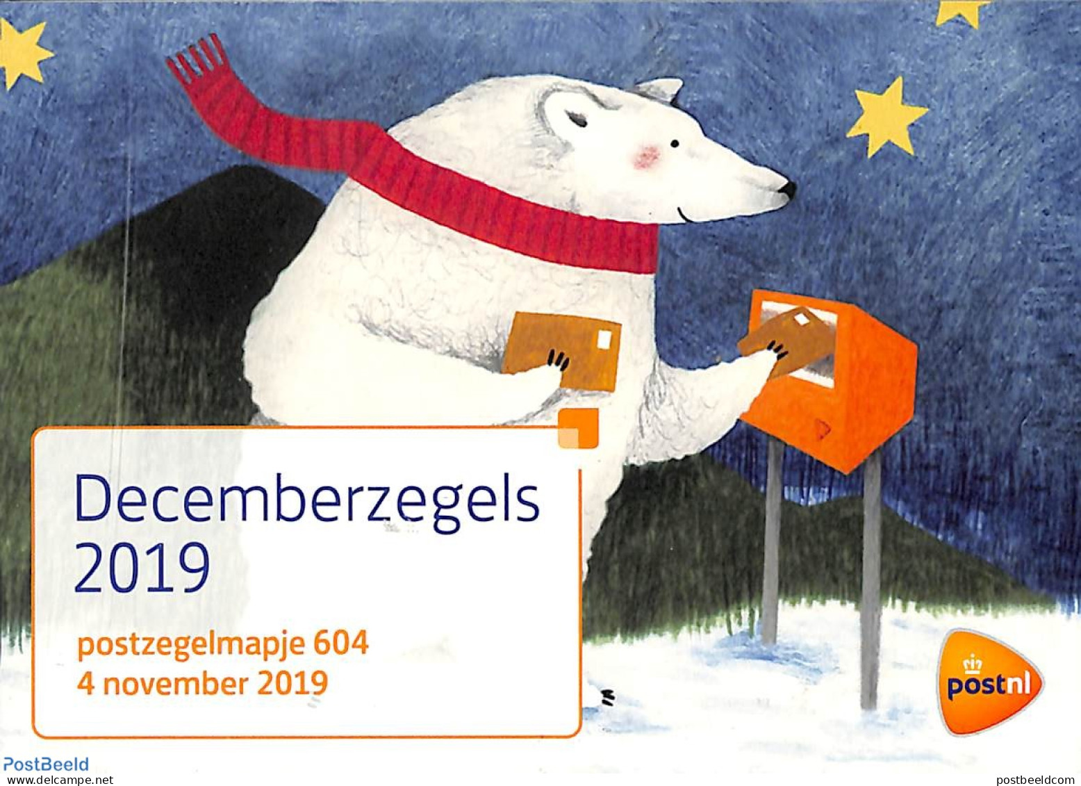 Netherlands 2019 Christmas, Presentation Pack 604, Mint NH, Religion - Christmas - Ongebruikt