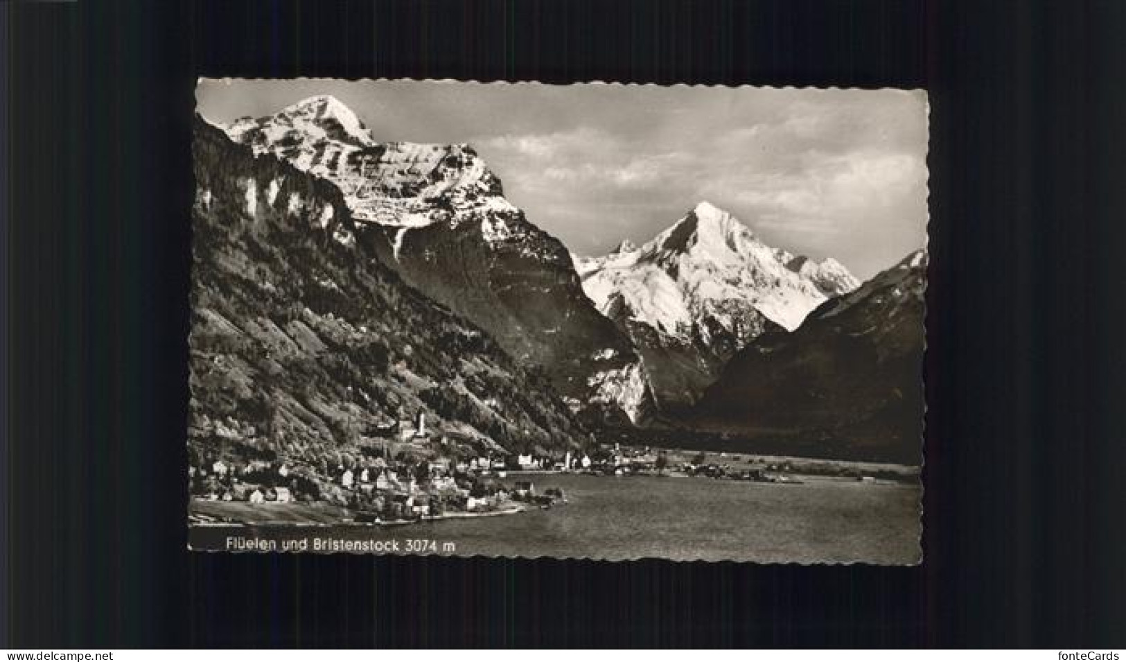 11353459 Flueelen UR Panorama Mit Bristenstock Glarner Alpen Vierwaldstaettersee - Altri & Non Classificati