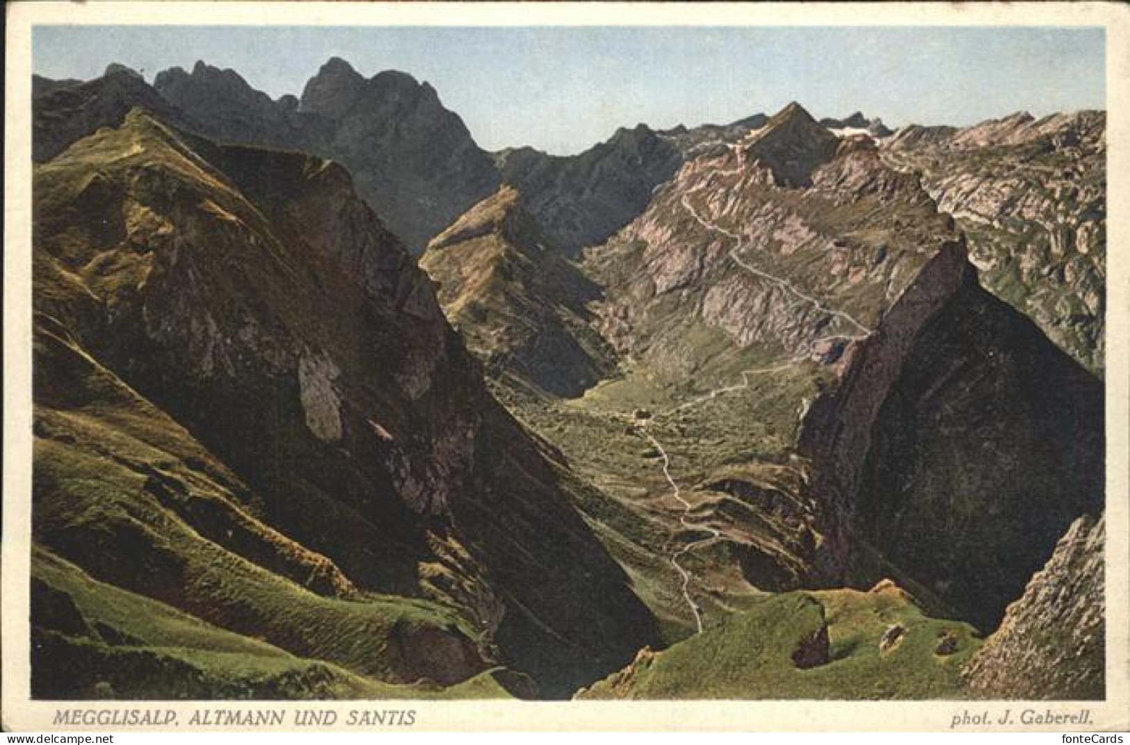 11353449 Meglisalp Panorama Mit Altmann Und Saentis Appenzeller Alpen Meglisalp - Other & Unclassified