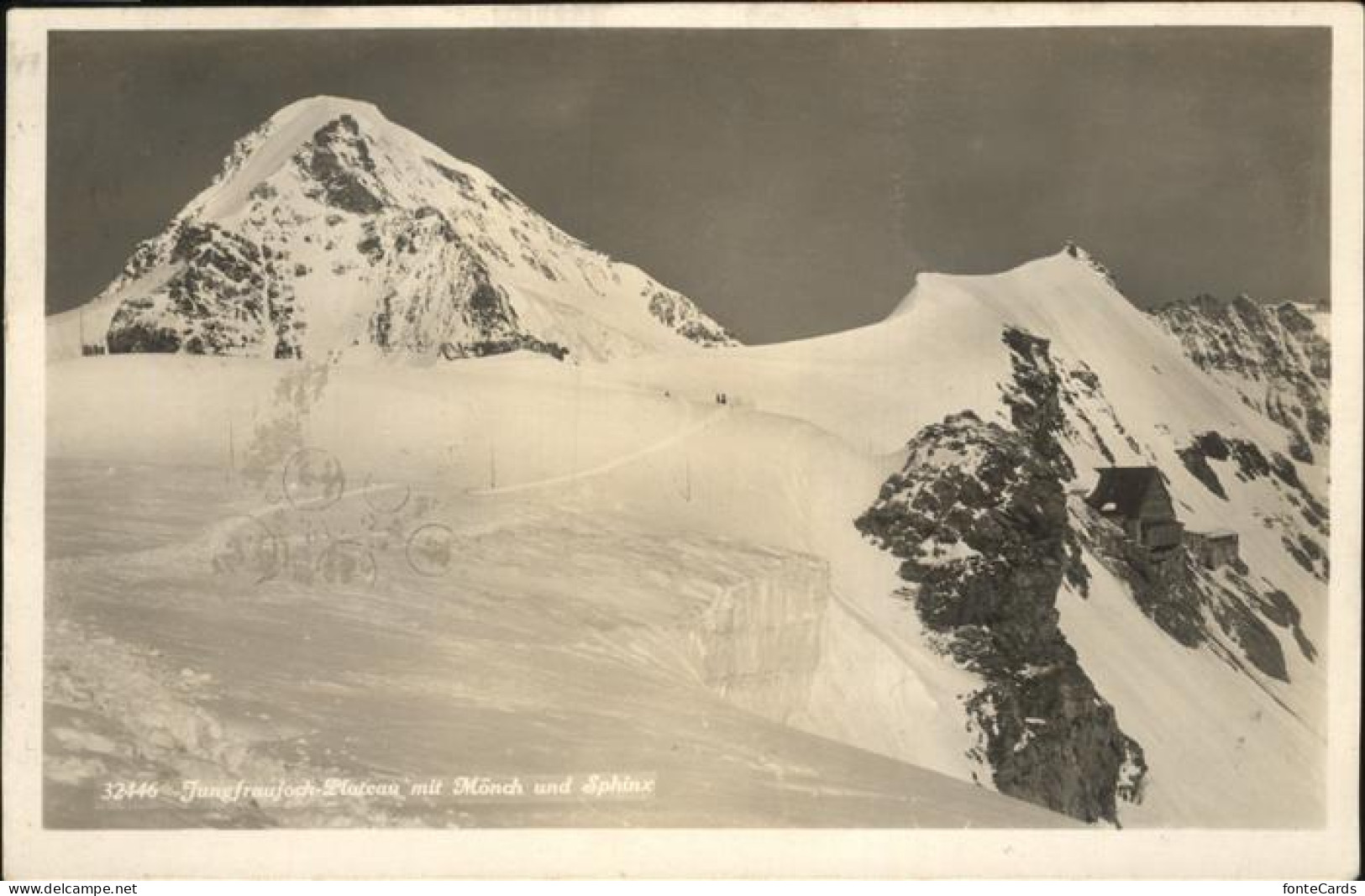 11353429 Jungfraujoch Plateau Mit Moench Und Sphinx Jungfraujoch - Autres & Non Classés