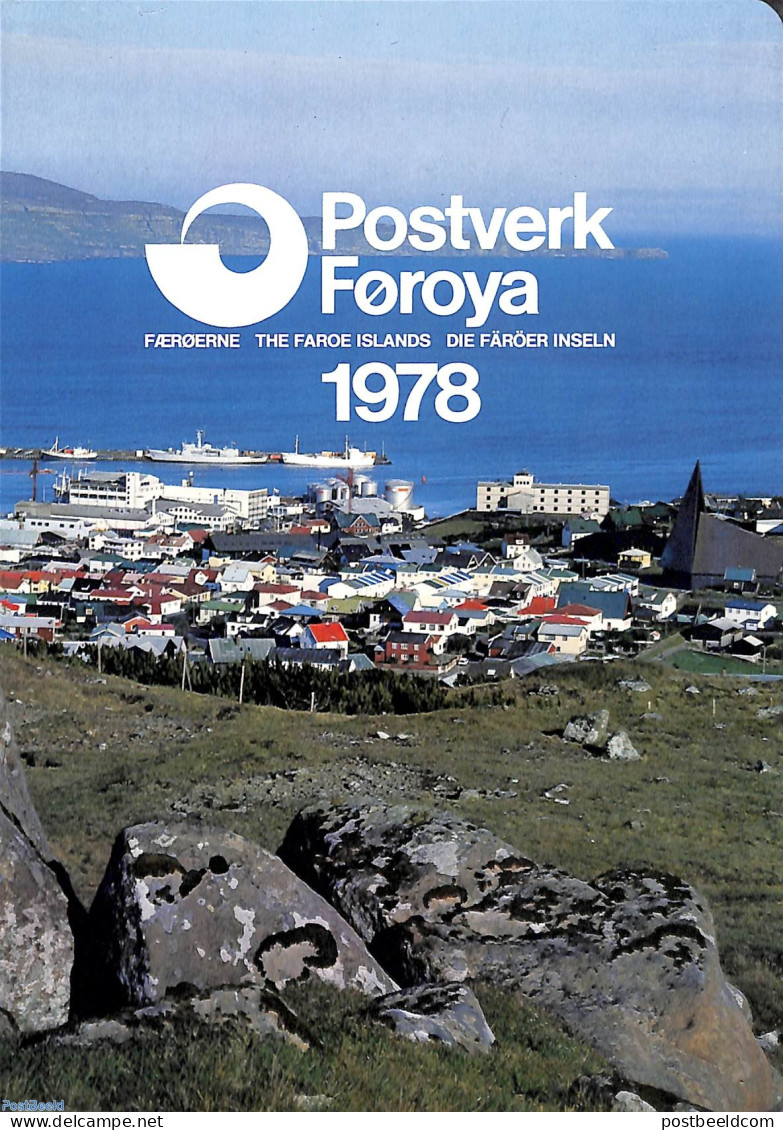 Faroe Islands 1978 Official Yearset 1978, Mint NH, Various - Yearsets (by Country) - Non Classés