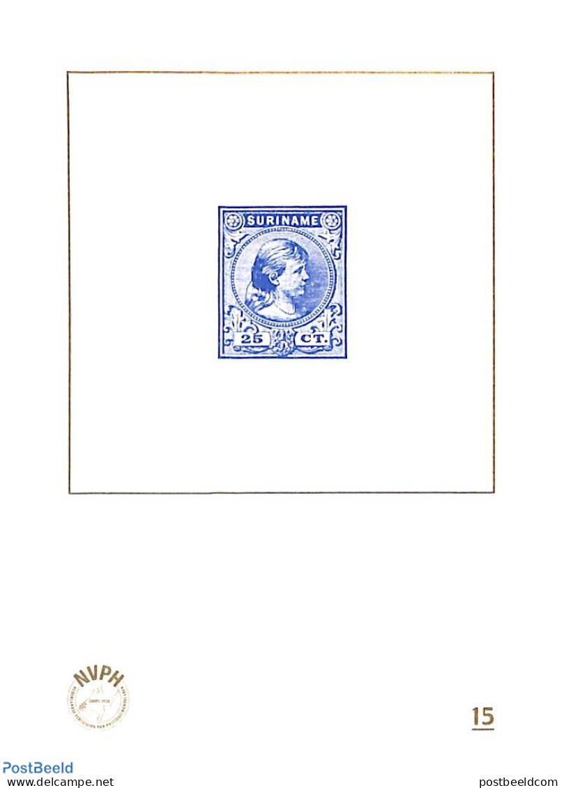 Netherlands 2017 NVPH Blueprint No. 15, Mint NH - Nuevos