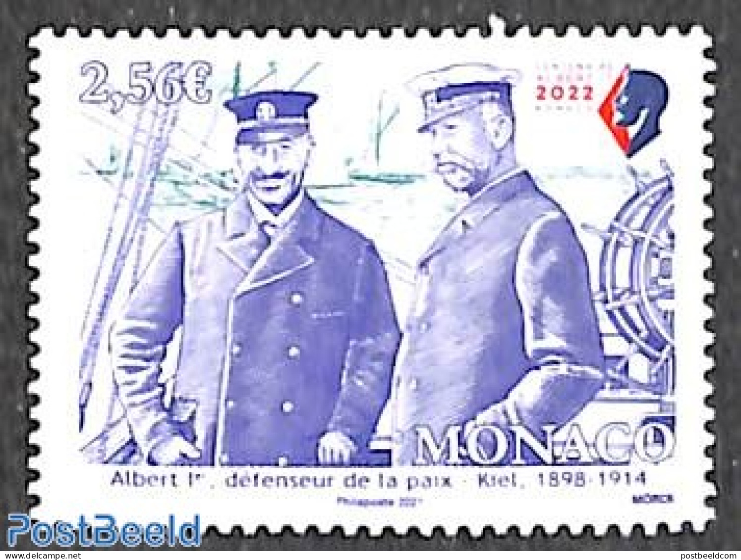 Monaco 2021 Albert I 1v, Mint NH, Transport - Ships And Boats - Unused Stamps