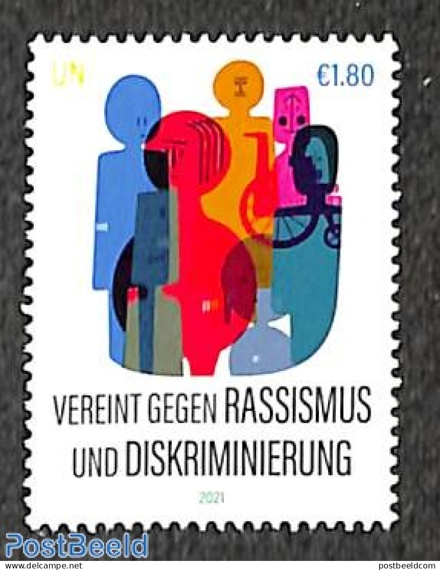 United Nations, Vienna 2021 United Against Racism And Discrimination 1v, Mint NH - Other & Unclassified