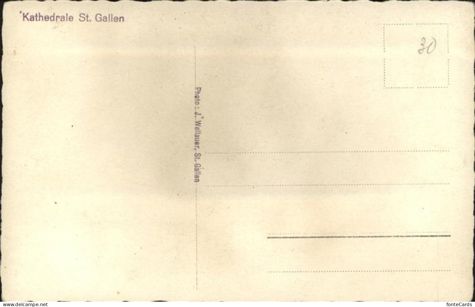 11353418 St Gallen SG Kathedrale Relief St Gallen - Andere & Zonder Classificatie