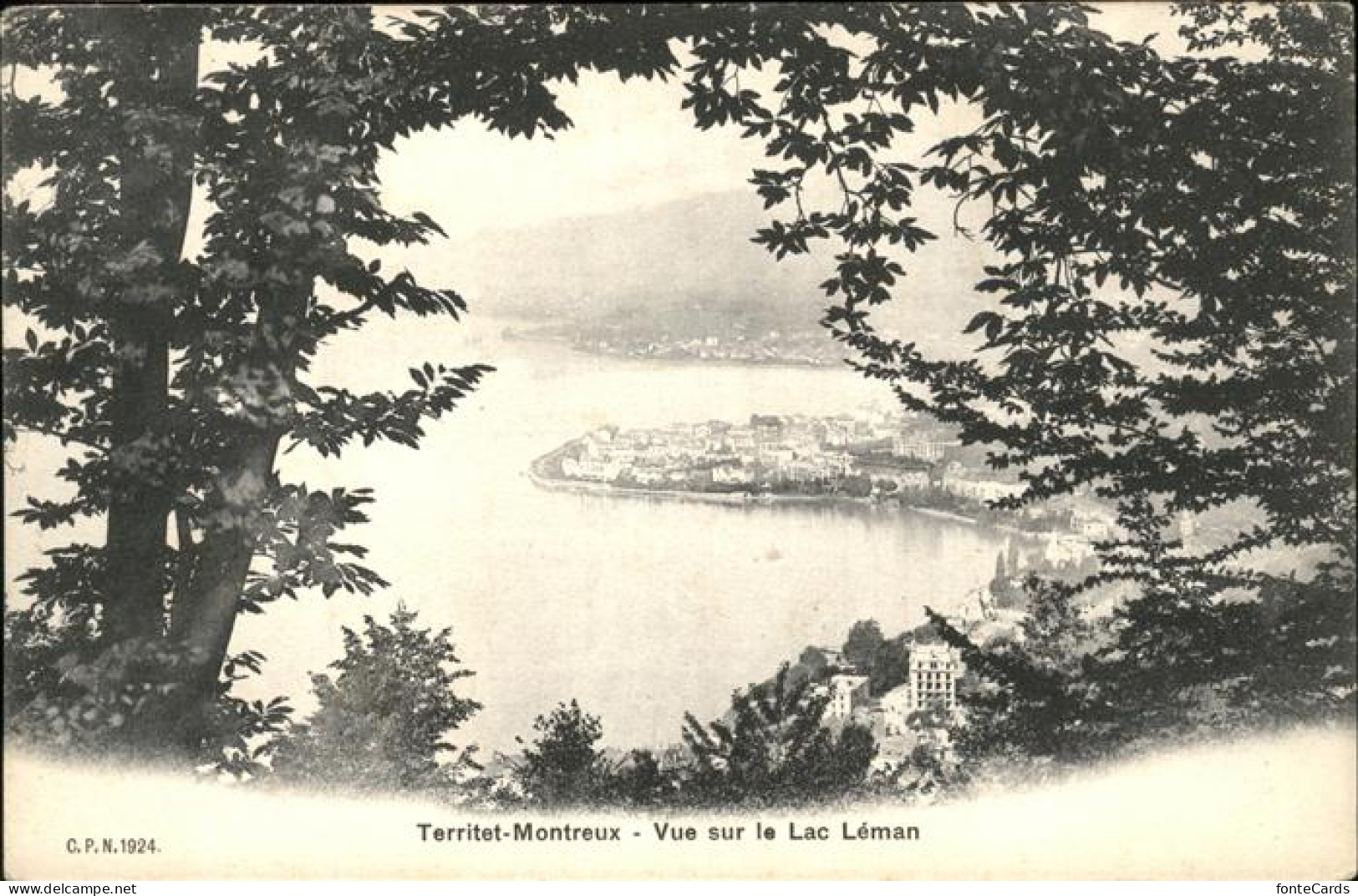 11353377 Territet Vue Sur Le Lac Leman Territet - Altri & Non Classificati