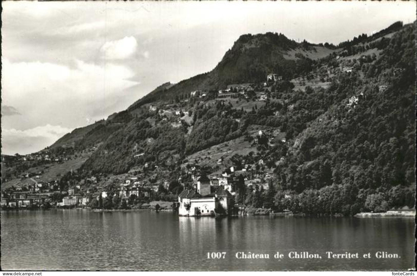 11353375 Chillon Chateau Territet Glion Lac Leman Montreux - Andere & Zonder Classificatie