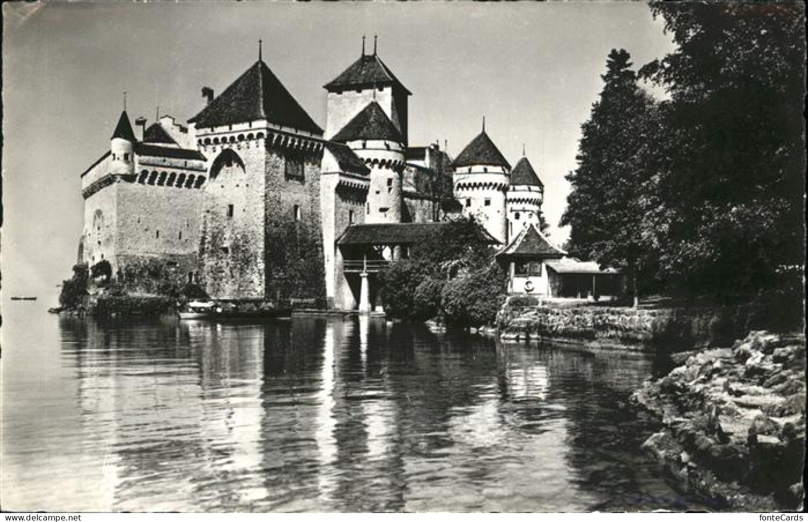 11353365 Chillon Chateau Lac Leman Montreux - Andere & Zonder Classificatie