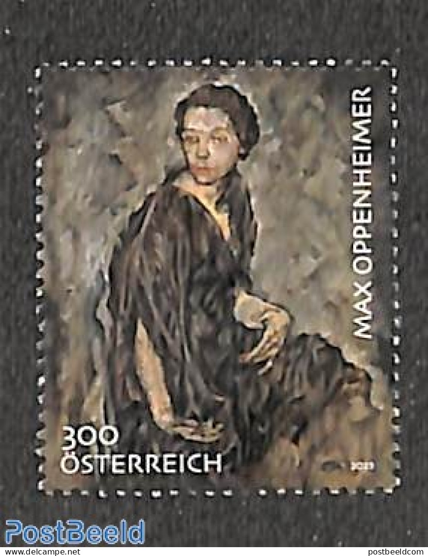 Austria 2023 Max Oppenheimer 1v, Mint NH, Art - Paintings - Nuovi