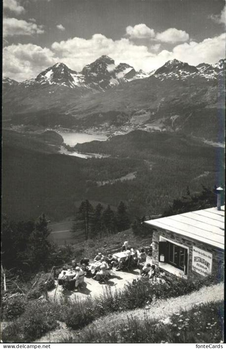 11353334 Pontresina Restaurant Unterer Schafberg Mit Oberengadin Pontresina - Otros & Sin Clasificación