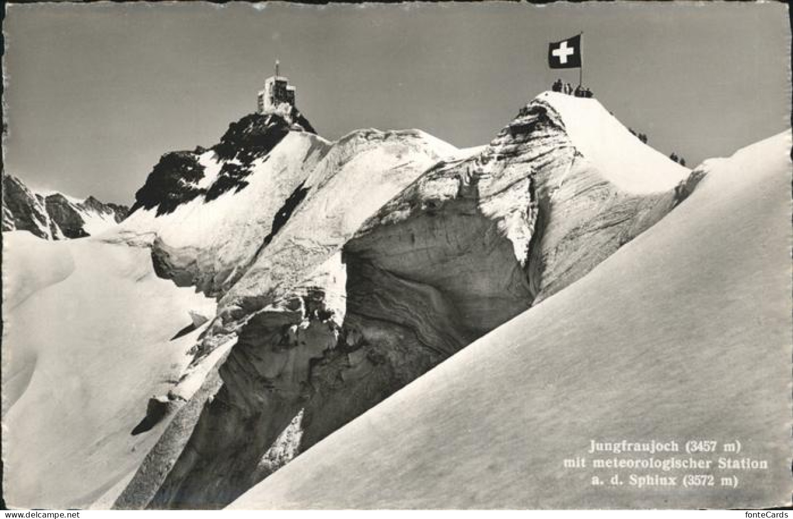 11353318 Jungfraujoch Meteorologische Station An Der Sphinx Feldpost Jungfraujoc - Other & Unclassified