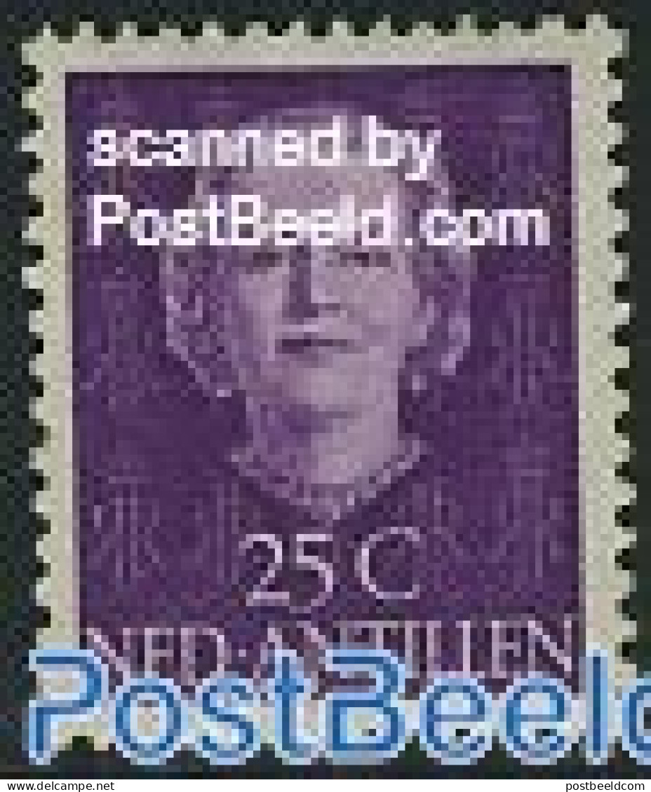 Netherlands Antilles 1950 25c, Stamp Out Of Set, Mint NH - Autres & Non Classés