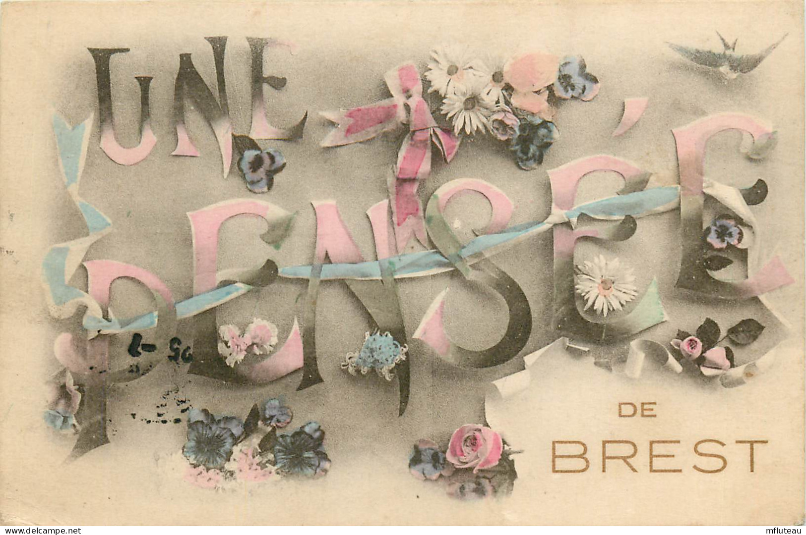 29* BREST   « une Pensee »     RL23,0363 - Brest