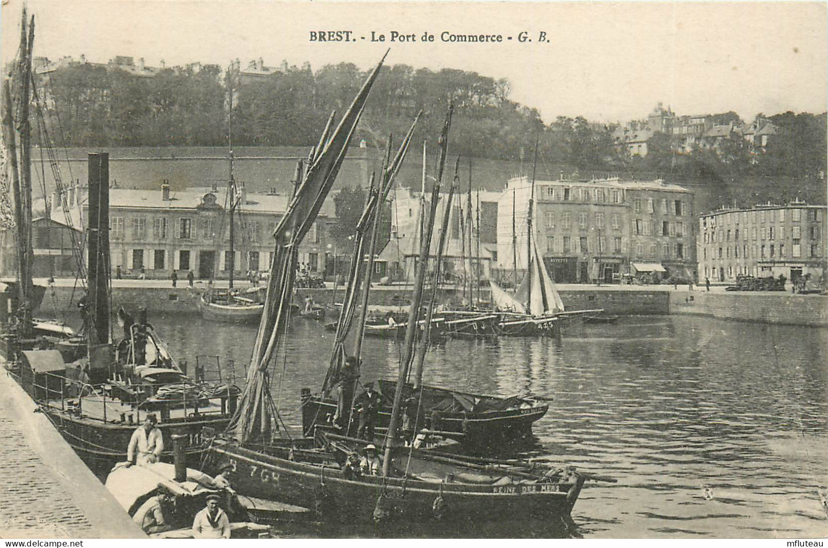 29* BREST   Le Port De Commerce     RL23,0336 - Brest