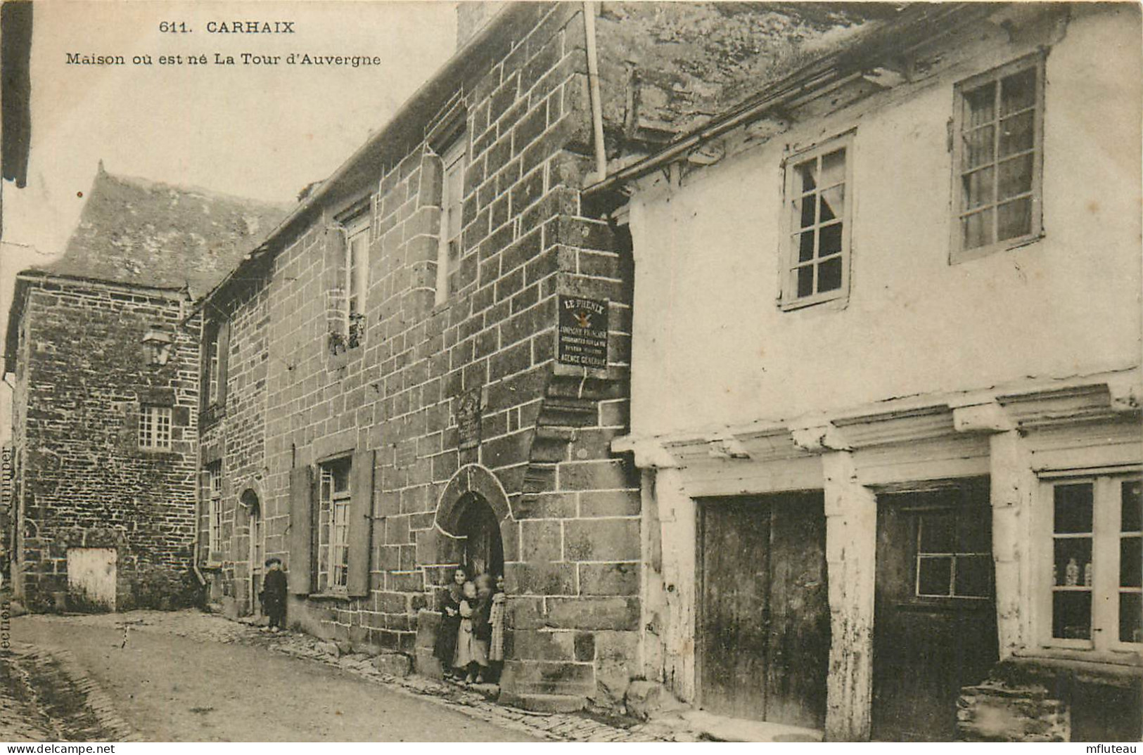 29* CARHAIX   Maison Ou Est Ne «  La Tour D Auvergne »     RL23,0261 - Carhaix-Plouguer