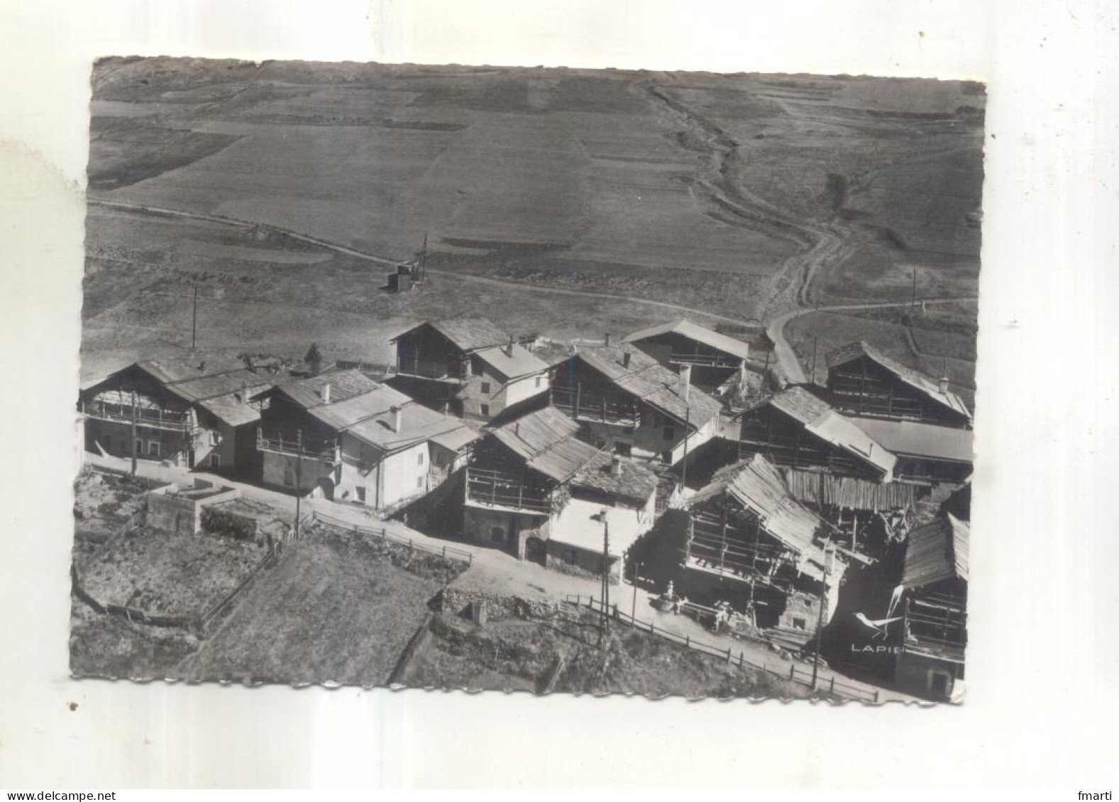 En Avion Au Dessus De 18. Saint Veran, Le Haut Du Village, Quartier Du Chatelet - Sonstige & Ohne Zuordnung