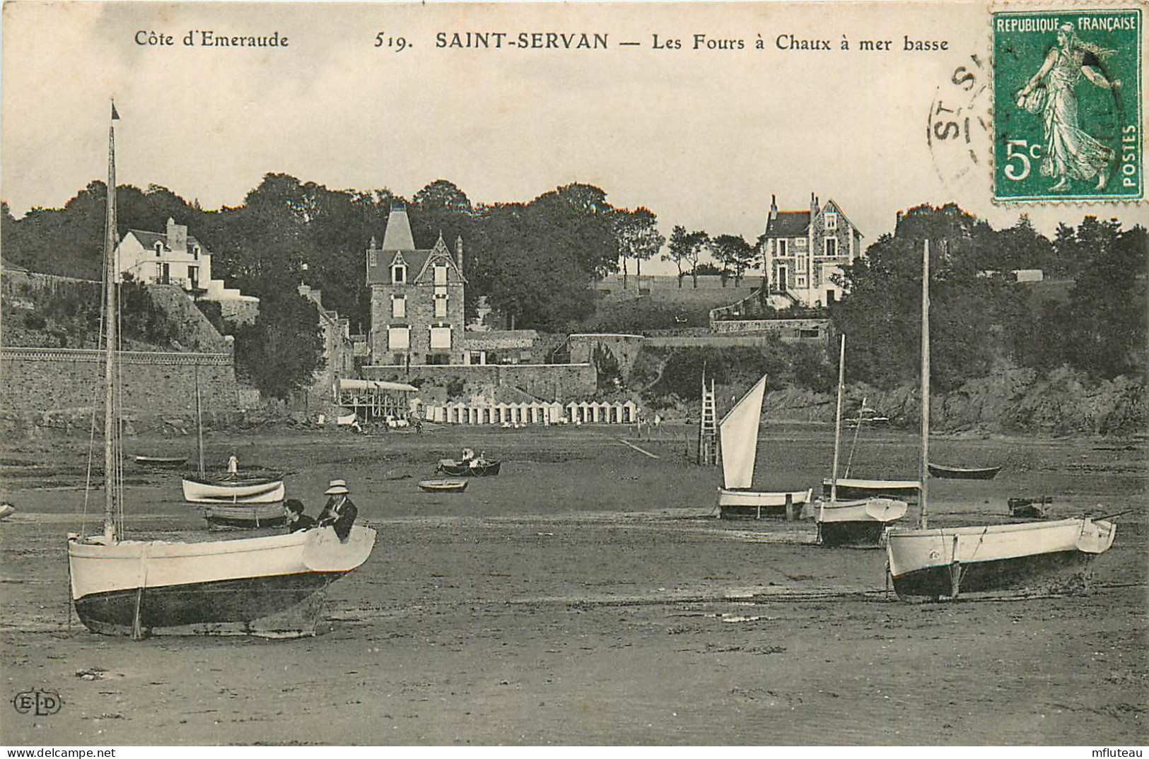 35* ST SERVANT   Les Fours A Chaux A Mer Basse     RL23,1080 - Saint Servan