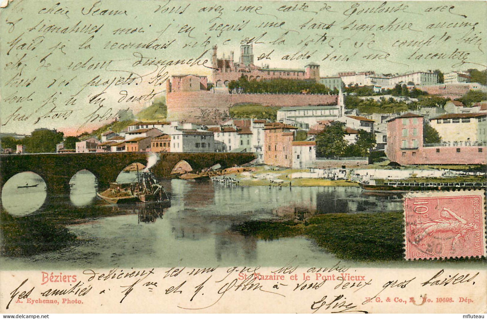 34* BEZIERS   St Nazaire Et Le Pont Vieux      RL23,1007 - Beziers