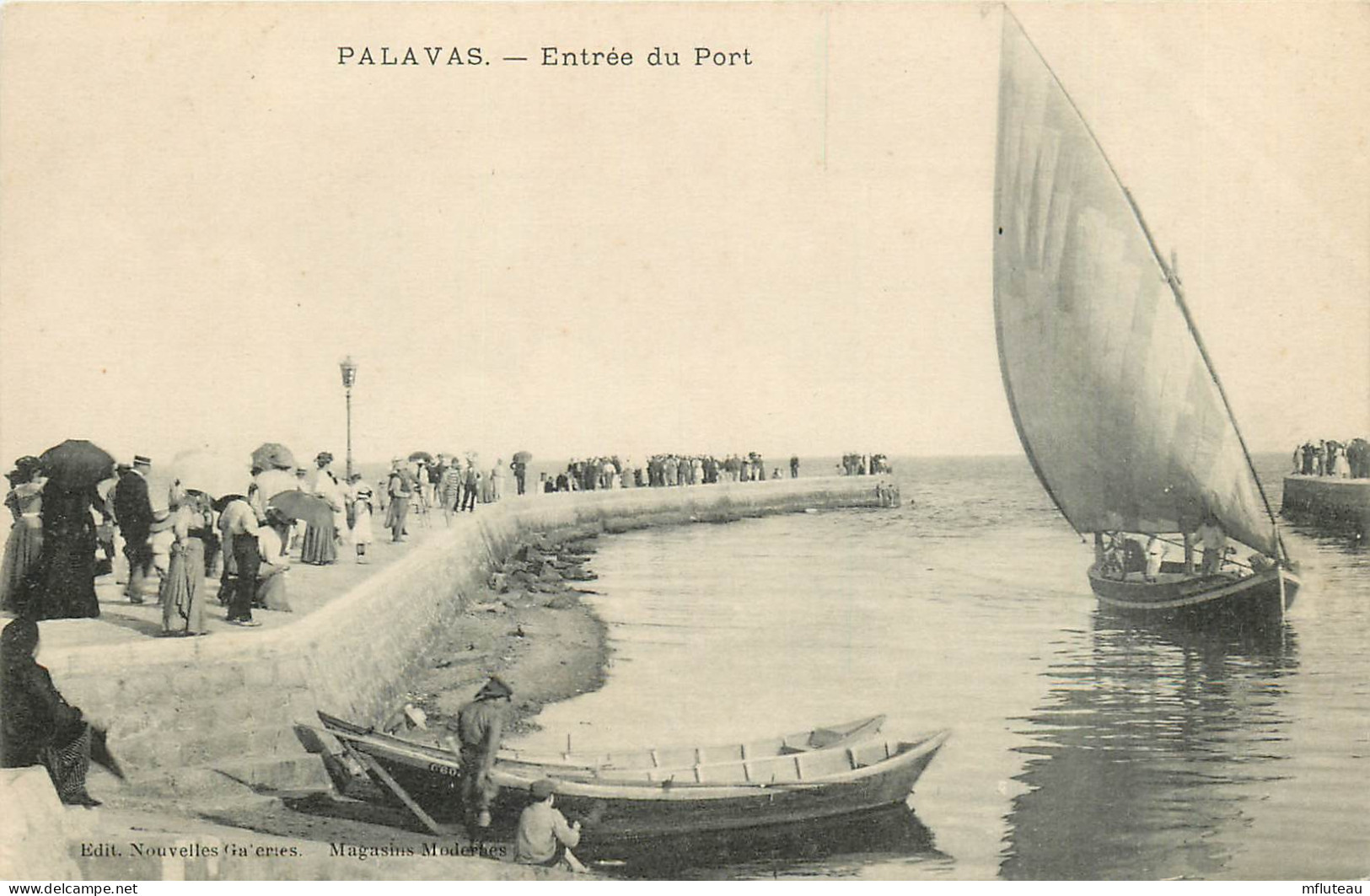 34* PALAVAS   Entree Du Port      RL23,0969 - Palavas Les Flots