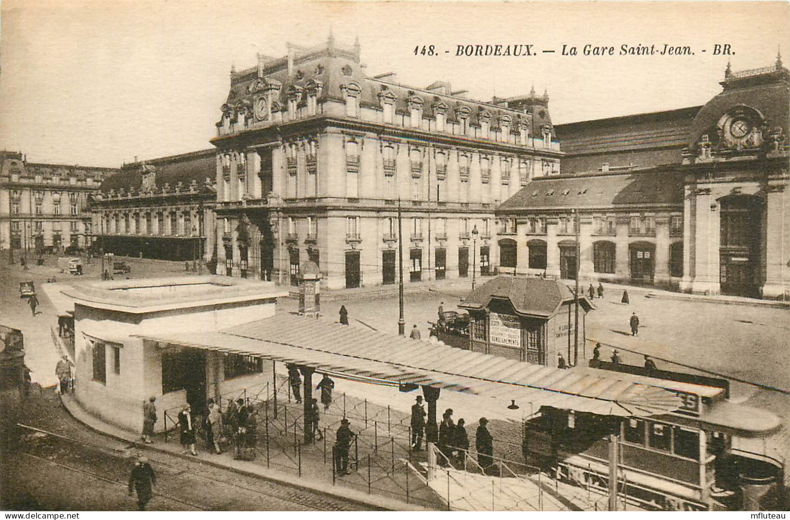 33* BORDEAUX    La Gare St Jean    RL23,0770 - Bordeaux