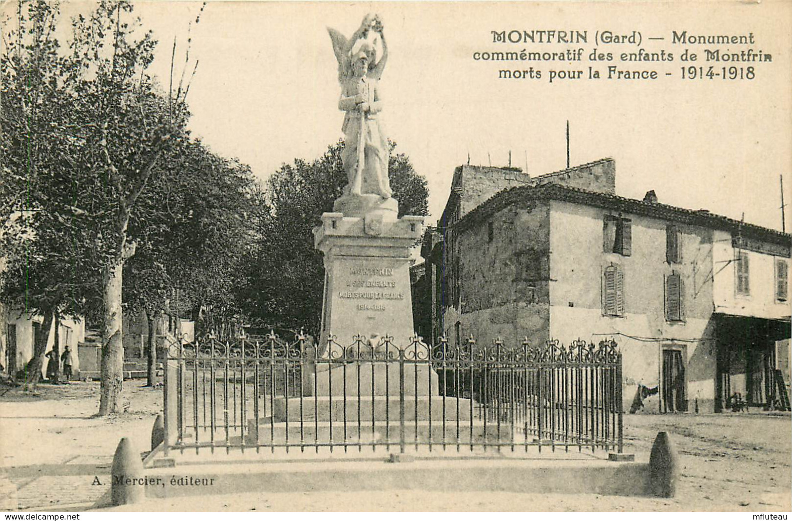 30* MONTFRIN Monument Aux Morts      RL23,0647 - Autres & Non Classés