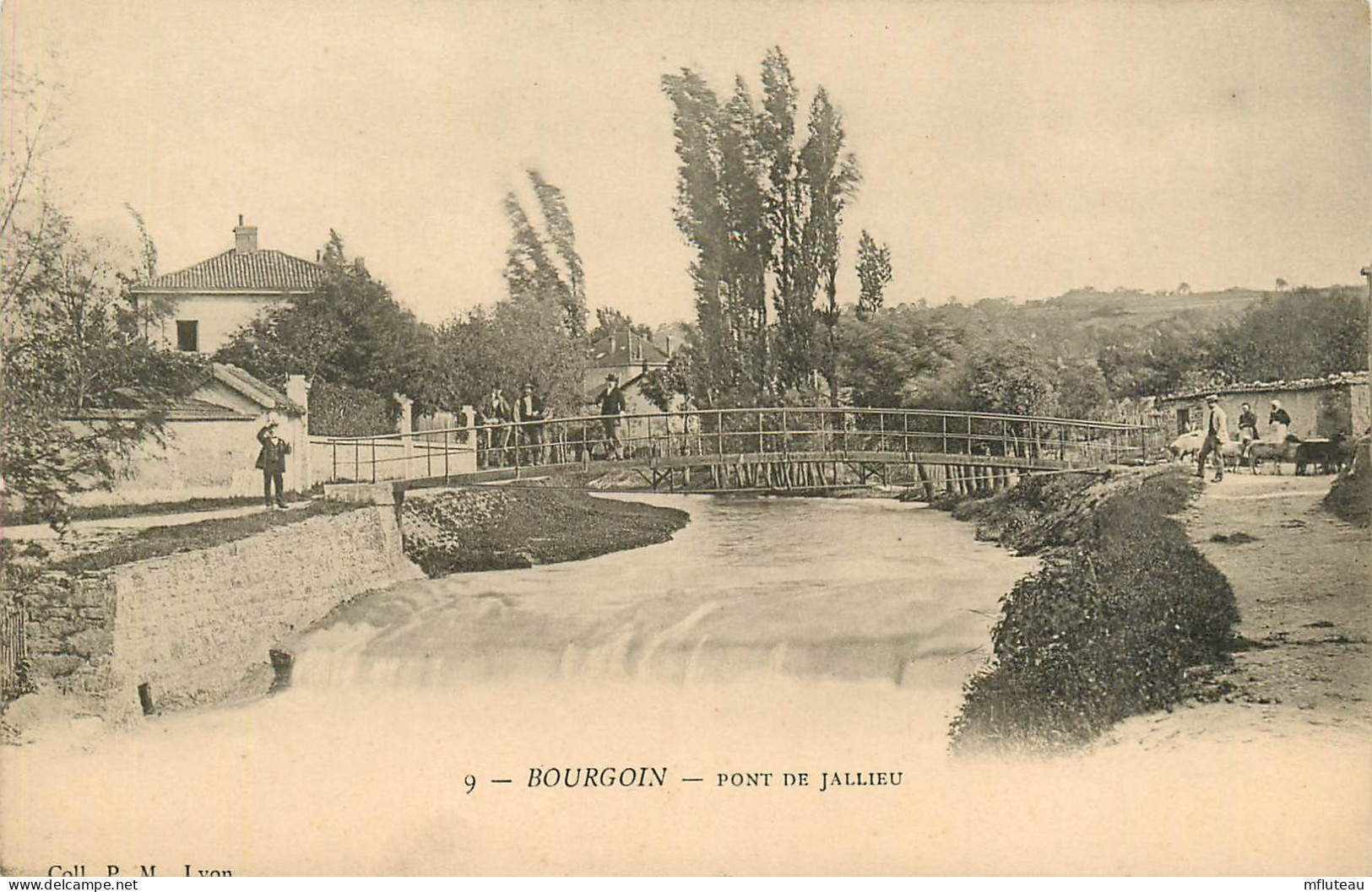 38* BOURGOIN  Pont De Jallieu      RL23,1668 - Bourgoin