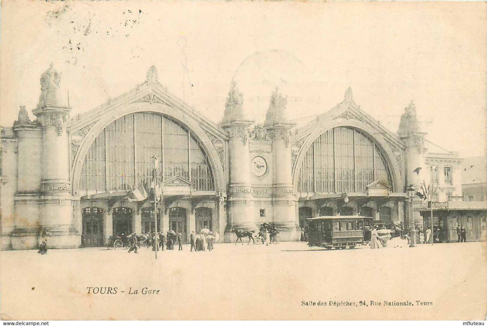 37* TOURS   La Gare      RL23,1612 - Tours