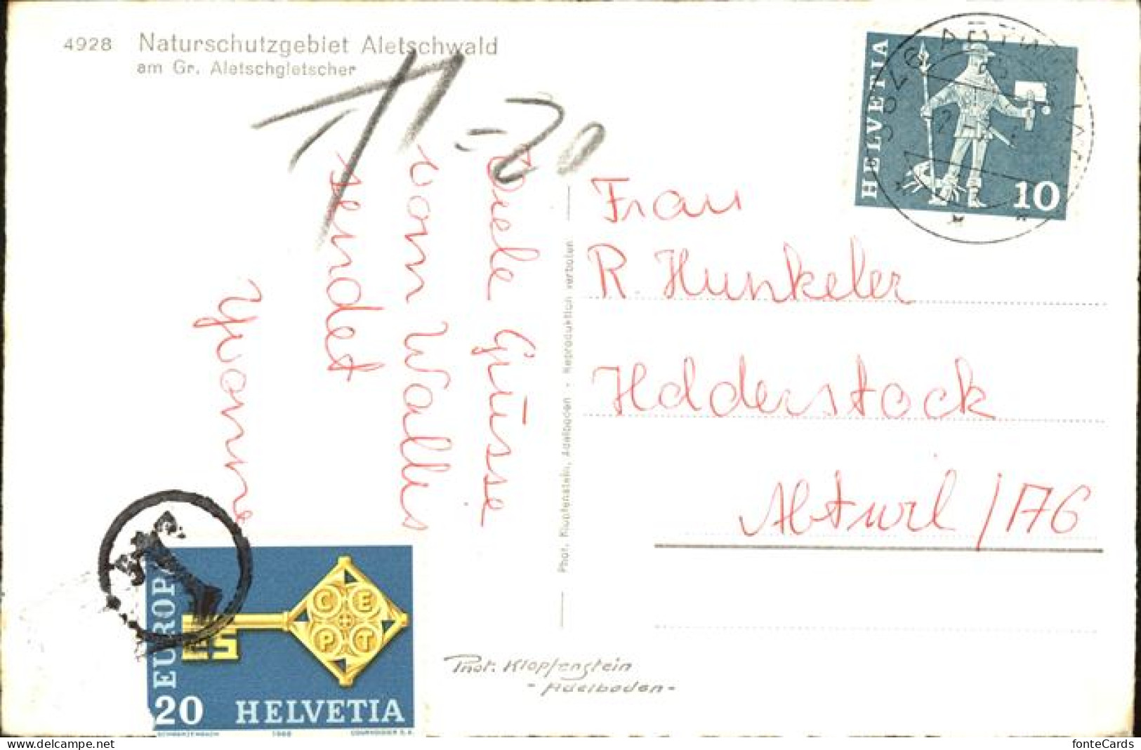 11337642 Aletschgletscher Naturschutzgebiet Aletschwald Aletschgletscher - Autres & Non Classés