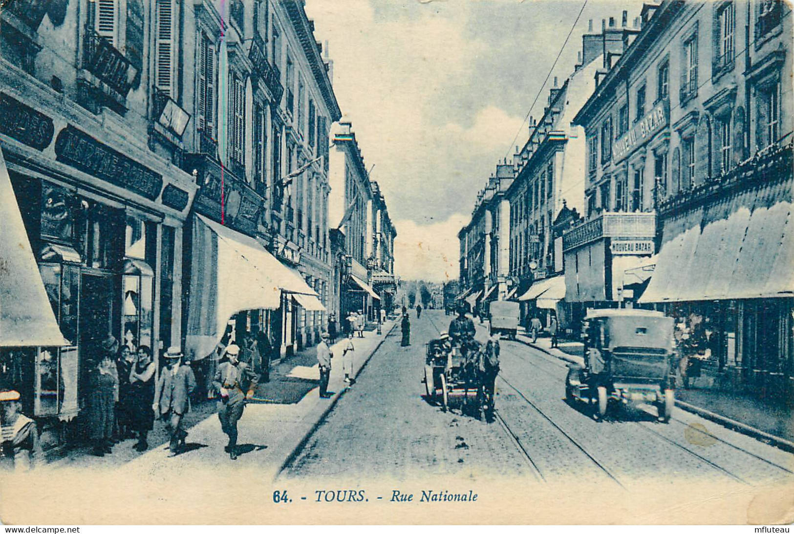 37* TOURS   Rue Nationale     RL23,1581 - Tours