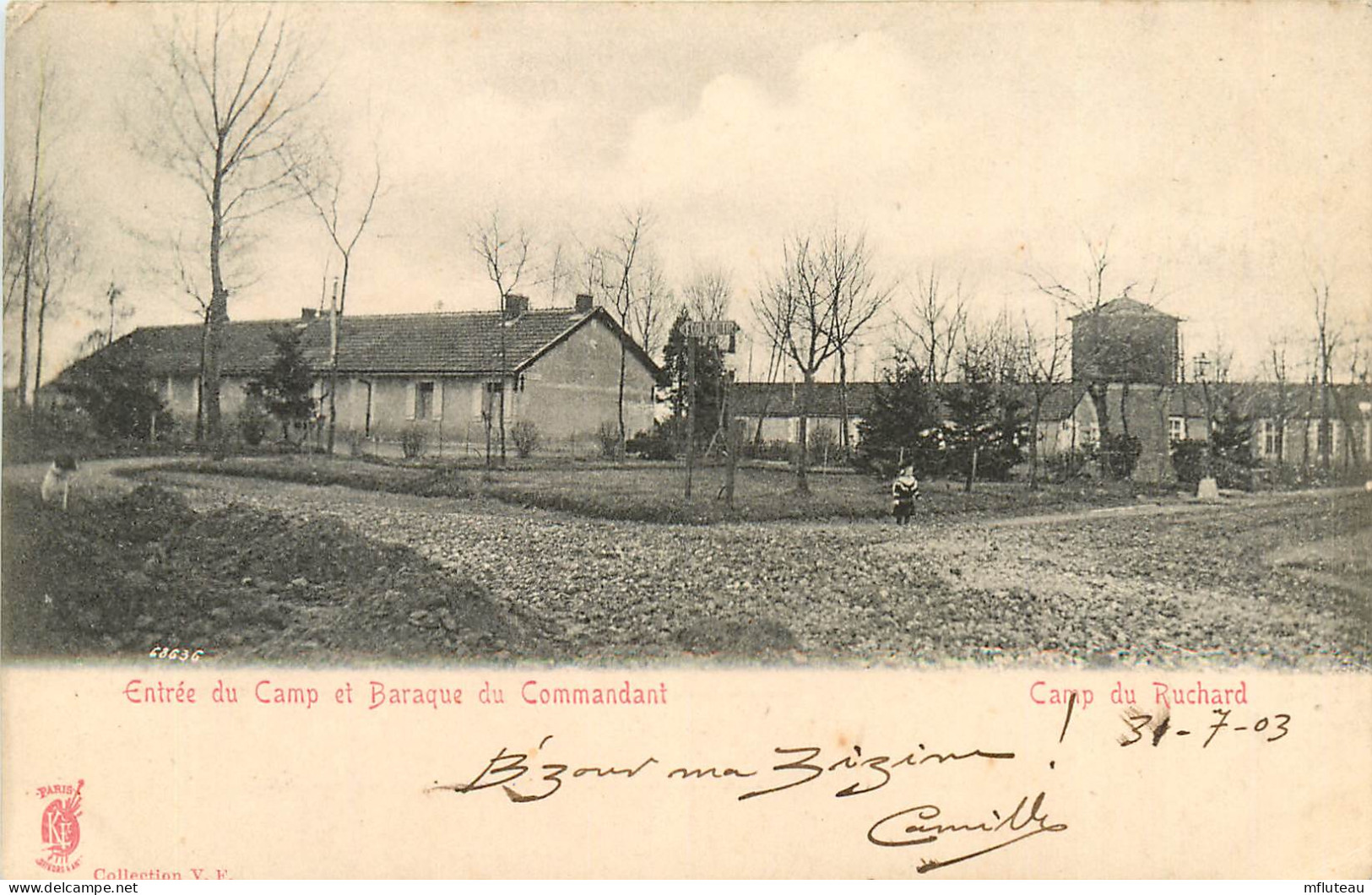 37* LE RUCHARD  Camp -  Baraque Du Commandant       RL23,1573 - Barracks