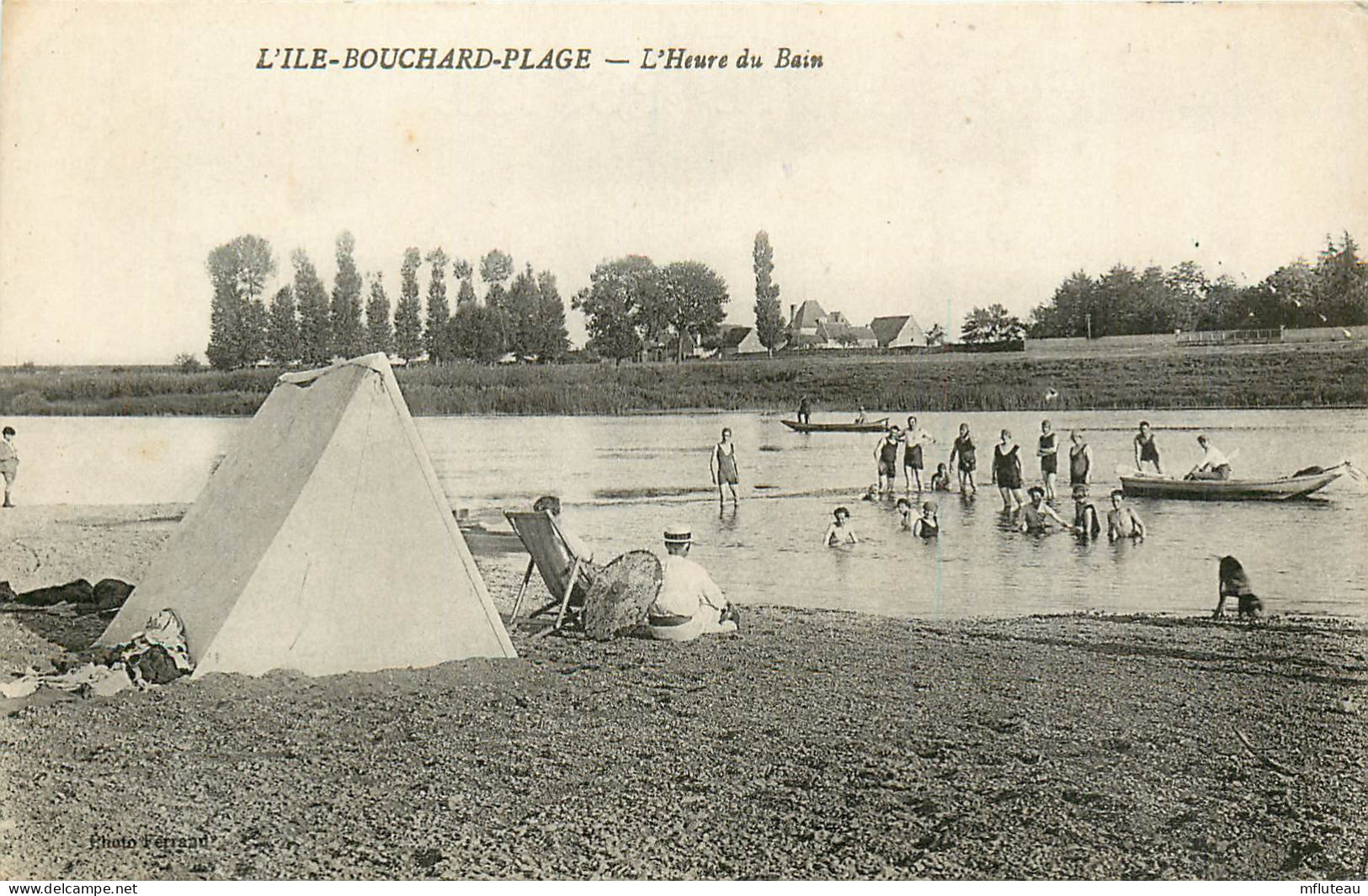 37* L ILE BOUCHARD      L Heure Du Bain   RL23,1426 - L'Île-Bouchard