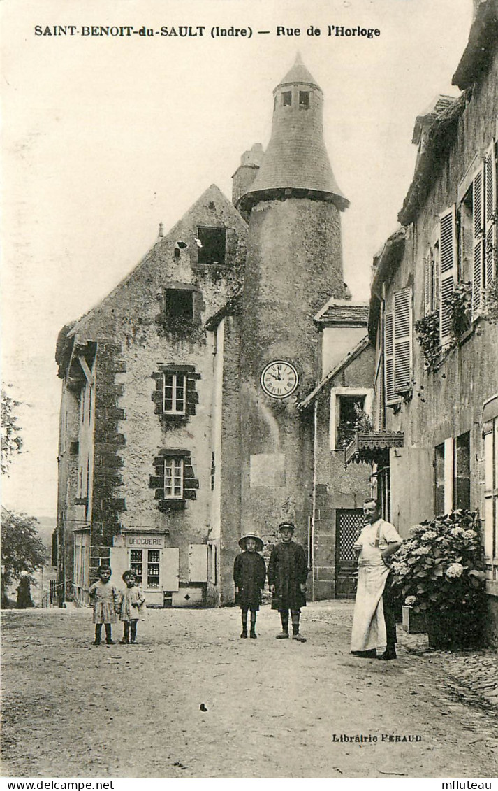 36* ST BENOIT DE SAULT  Ru De L Horloge       RL23,1351 - Autres & Non Classés