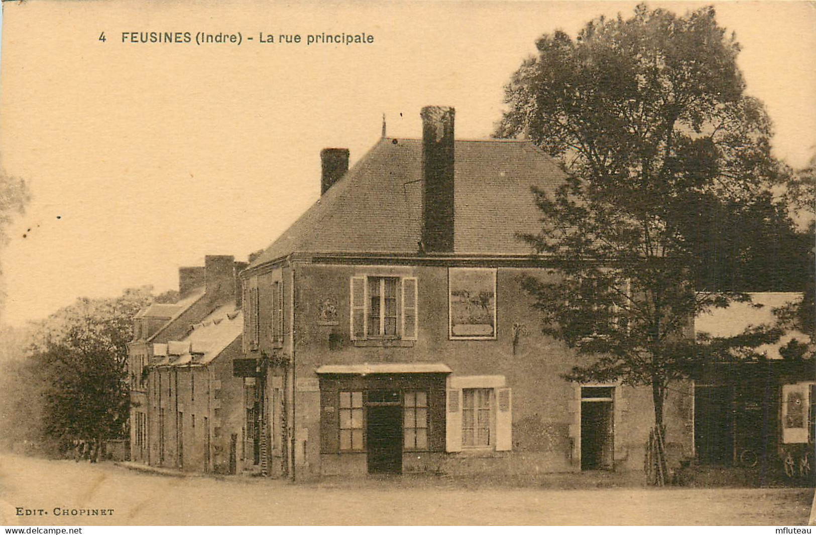 36* FEUSINES  La Rue Principale      RL23,1348 - Autres & Non Classés