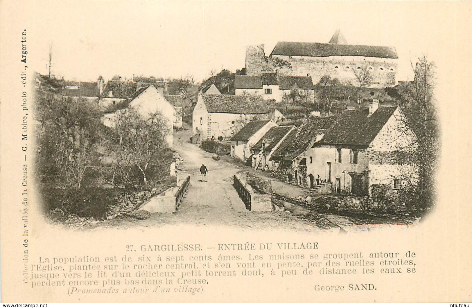 36* GARGILESSE Entree Du Village     RL23,1325 - Autres & Non Classés