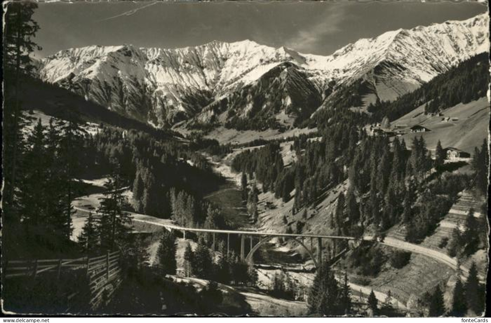 11337634 Adelboden Gilbachbruecke Albristhorn Adelboden BE - Andere & Zonder Classificatie