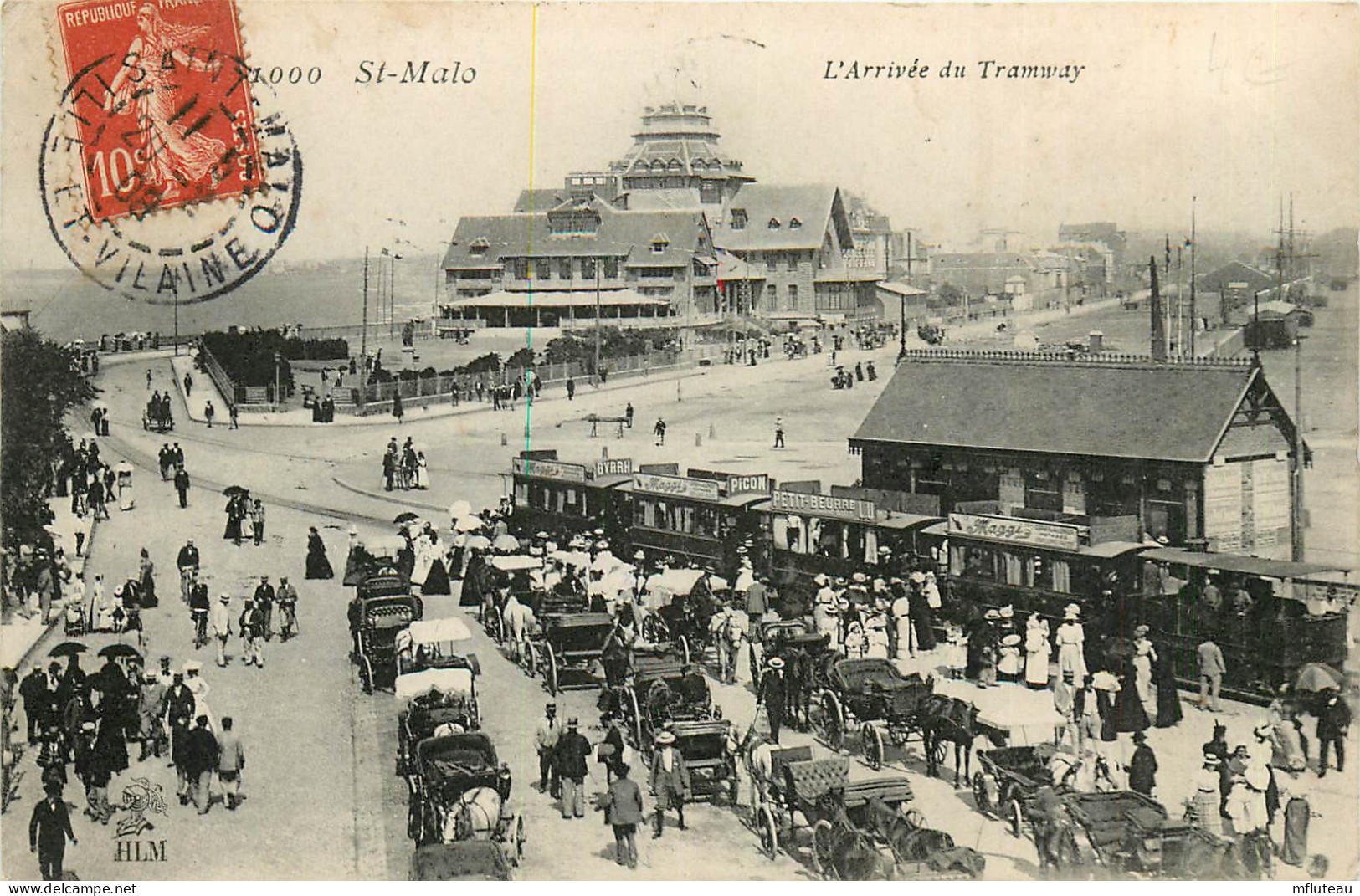 35* ST MALO   Arrivee Du Tramway      RL23,1272 - Saint Malo